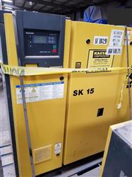 Image KAESER SK15 Air Compressor with TB19 Dryer - 3 from Bid-on-Equipment.com