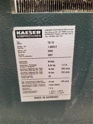 Image KAESER SK15 Air Compressor with TB19 Dryer - 9 from Bid-on-Equipment.com