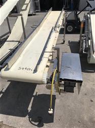 Image ECONO White Belt Conveyor - 1 from Bid-on-Equipment.com