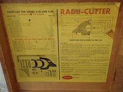 Image HOLDRIDGE 4-D Radii Cutter - 5 from Bid-on-Equipment.com
