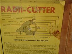 Image HOLDRIDGE 4-D Radii Cutter - 6 from Bid-on-Equipment.com