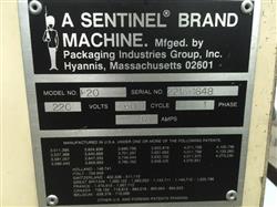 Image SENTINEL F-20 Blister Sealer - 2 from Bid-on-Equipment.com