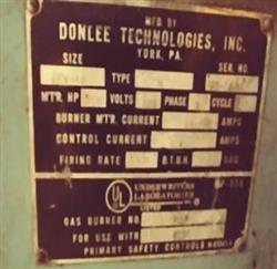 Image 100 HP YORK SHIPLEY Steam Boiler - Natural Gas Fired - 11 from Bid-on-Equipment.com