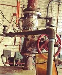 Image 100 HP YORK SHIPLEY Steam Boiler - Natural Gas Fired - 19 from Bid-on-Equipment.com