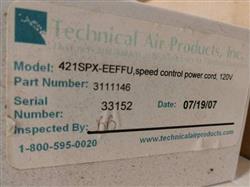 Image TECHNICAL AIR PRODUCTS 421 SPX Air Cleaner - 2 from Bid-on-Equipment.com