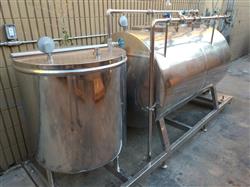 Image Holding Tanks with Pump - Stainless Steel - 4 from Bid-on-Equipment.com