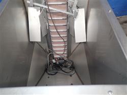 Image Incline Conveyor with Stainless Steel Hopper - 5 from Bid-on-Equipment.com