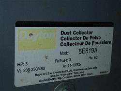 Image DAYTON 5E819A Dust Collector - 6 from Bid-on-Equipment.com