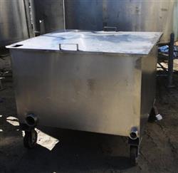 Image 300 Gallon Tank - Stainless Steel - 1 from Bid-on-Equipment.com