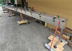 Image INLINE FILLING SYSTEMS Table Top Chain Conveyor - 7.5in W X 30ft L - 1 from Bid-on-Equipment.com