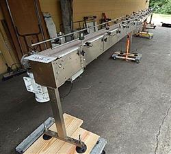 Image INLINE FILLING SYSTEMS Table Top Chain Conveyor - 7.5in W X 30ft L - 2 from Bid-on-Equipment.com