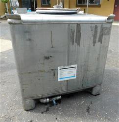 Image 350 Gallon HOOVER Tote - Stainless Steel - 3 from Bid-on-Equipment.com