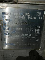 Image 350 Gallon HOOVER Tote - Stainless Steel - 4 from Bid-on-Equipment.com