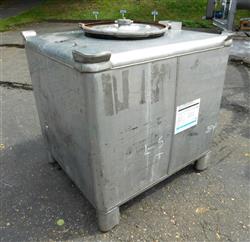 Image 350 Gallon HOOVER Tote - Stainless Steel - 6 from Bid-on-Equipment.com