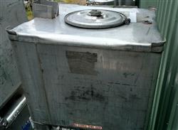 Image 345 Gallon HOOVER Tote - Stainless Steel - 2 from Bid-on-Equipment.com