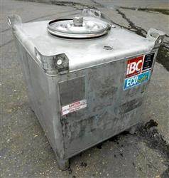 Image 350 Gallon PRECISION IBC Tote - Stainless Steel - 1 from Bid-on-Equipment.com