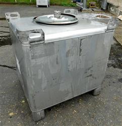 Image 350 Gallon PRECISION IBC Tote - Stainless Steel - 3 from Bid-on-Equipment.com