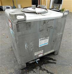 Image 350 Gallon PRECISION IBC Tote - Stainless Steel - 4 from Bid-on-Equipment.com