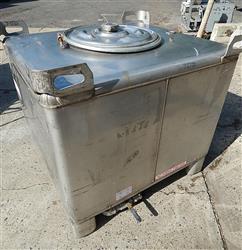 Image 300 Gallon HOOVER Tote - Stainless Steel - 6 from Bid-on-Equipment.com
