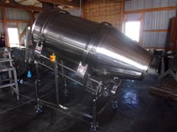 Image 32in Dia. Tumble Drum - Stainless Steel Sanitary - 6 from Bid-on-Equipment.com