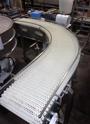 Image 90 Degree White Intralox Turn Conveyor - 14in Wide, Stainless Steel Sanitary - 4 from Bid-on-Equipment.com