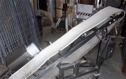 Image 12in Troughing Incline Belt Conveyor - Stainless Steel Sanitary - 3 from Bid-on-Equipment.com