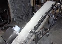 Image 12in Troughing Incline Belt Conveyor - Stainless Steel Sanitary - 5 from Bid-on-Equipment.com