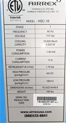 Image 1.5 Ton AIRREX Portable AC/Dehumidifier - 2 from Bid-on-Equipment.com