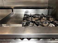 Image 36in JADE Range with 4 Burners and 12in Griddle - 5 from Bid-on-Equipment.com