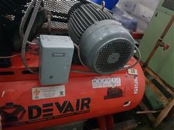 Image 15 HP DEVAIR Compressor - Type 445 - 3 from Bid-on-Equipment.com