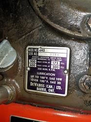 Image 15 HP DEVAIR Compressor - Type 445 - 7 from Bid-on-Equipment.com
