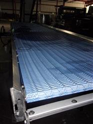 Image 34in X 167in Blue Intralox Belt Conveyor - Stainless Steel, Sanitary - 8 from Bid-on-Equipment.com