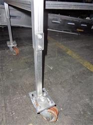 Image 34in X 167in Blue Intralox Belt Conveyor - Stainless Steel, Sanitary - 10 from Bid-on-Equipment.com