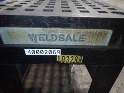 Image WELDSALE Welding Table - 2 from Bid-on-Equipment.com