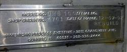 Image 100 Cu. Ft. AMERICAN PROCESS DRB-100 Ribbon Blender - Stainless Steel - 6 from Bid-on-Equipment.com