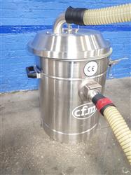 Image CFM Vacuum Canister  - Stainless Steel - 2 from Bid-on-Equipment.com