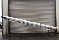 Image BMI Incline Cleated Belt Conveyor - 24in X 22ft L, Stainless Steel - 1 from Bid-on-Equipment.com