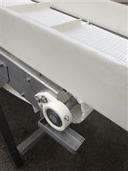 Image BMI Incline Cleated Belt Conveyor - 24in X 22ft L, Stainless Steel - 11 from Bid-on-Equipment.com