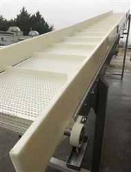 Image BMI Incline Cleated Belt Conveyor - 24in X 22ft L, Stainless Steel - 13 from Bid-on-Equipment.com