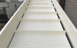 Image BMI Incline Cleated Belt Conveyor - 24in X 22ft L, Stainless Steel - 4 from Bid-on-Equipment.com