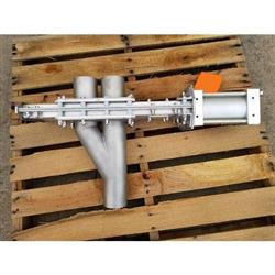Image 3in Dia. SALINA VORTEX Two-Way Wye Line Diverter Valve - 5 from Bid-on-Equipment.com