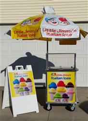 Image Italian Ice Push Cart - 1 from Bid-on-Equipment.com