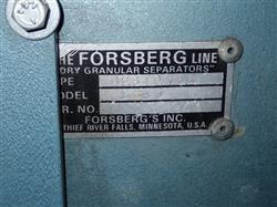 Image FORSBERG DESTONER G-5 Granular Separator - 2 from Bid-on-Equipment.com