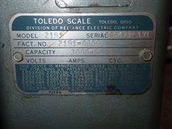Image TOLEDO 2191 Scale - 5 from Bid-on-Equipment.com