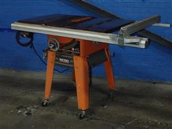 Image RIDGID TS3660 Table Saw - 1 from Bid-on-Equipment.com