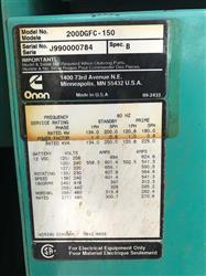Image 200 kW CUMMINS ONAN Mobile Diesel Generator - 7 from Bid-on-Equipment.com