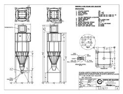 Image 108in Dia. SCIENTIFIC DUST COLLECTORS Cyclone  - 10 from Bid-on-Equipment.com