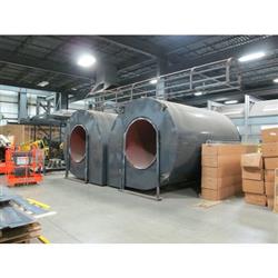 Image 108in Dia. SCIENTIFIC DUST COLLECTORS Cyclone  - 2 from Bid-on-Equipment.com