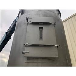 Image 275 Cu. Ft. Storage Day Bin Conical Hopper Silo - Carbon Steel - 4 from Bid-on-Equipment.com