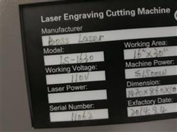 Image BOSS Laser Engraver - 9 from Bid-on-Equipment.com